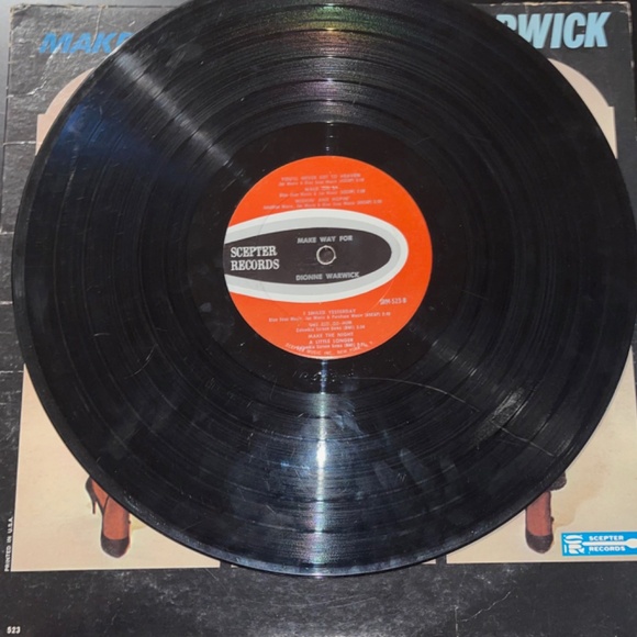 Make Way for Dionne Warwick Scepter Records Vinyl Record - Picture 7 of 9